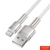 Kép 4/10 - Cafule_USB_kábel_lightning_2.4A_2m_fehér