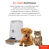 Kép 7/8 - Intelligens étel adagoló háziállatok számára Petoneer Nutri Smart Pet Feeder, Alkalmazásvezérlés, Power Bank csatlakozás lehetőség