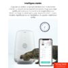 Kép 8/8 - Intelligens étel adagoló háziállatok számára Petoneer Nutri Smart Pet Feeder, Alkalmazásvezérlés, Power Bank csatlakozás lehetőség