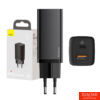 Kép 1/4 - Baseus GaN2 Lite fali töltő, USB + USB-C, 65 W, EU (fekete)