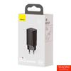 Kép 4/4 - Baseus GaN2 Lite fali töltő, USB + USB-C, 65 W, EU (fekete)