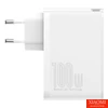 Kép 3/7 - Baseus GaN2 Pro fali töltő, 2x USB + 2x USB-C, 100W, EU (fehér)