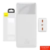 Kép 1/5 - Baseus Bipow Powerbank, 30000mAh, 20W (fehér)