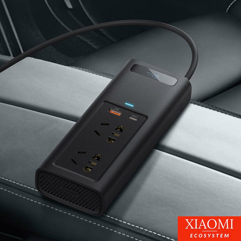 Baseus autós inverter 150W, 220V, CN / EU, CRNBQ-A01