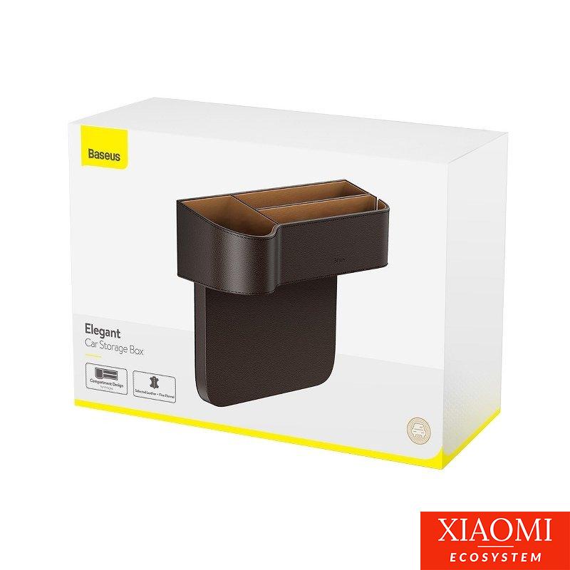 Baseus-Elegant-Car-Storage-Box-Brown