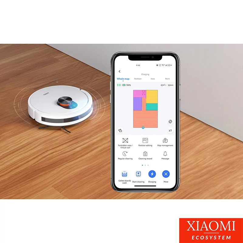 Xiaomi Roidmi Eve CC Okos Robotporszívó, dokkolóval