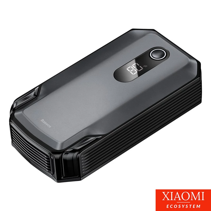 Baseus Super Energy Max autós gyorsindító, Jump Starter Powerbank / Indító, 20000mAh, 2000A, USB, fekete