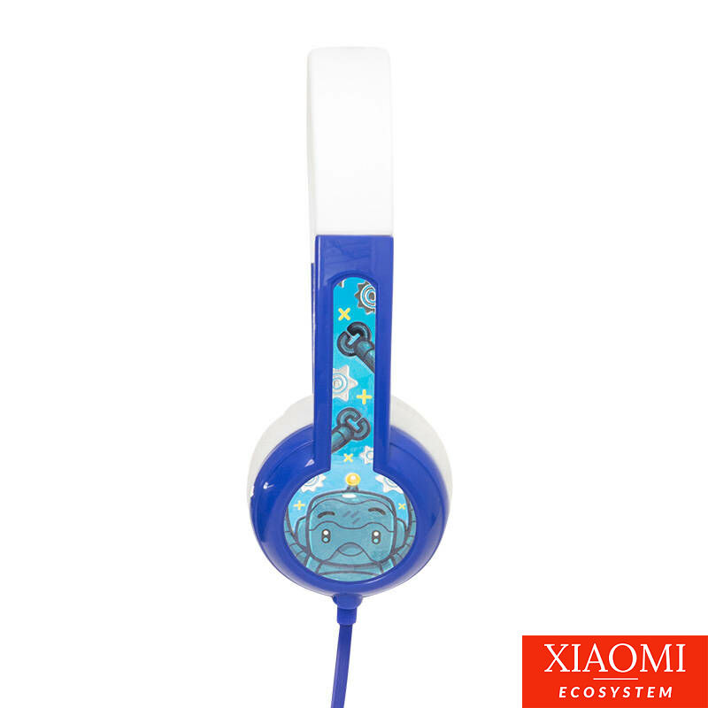 Buddyphone Discover vezetékes fejhallgató gyerekeknek (kék)