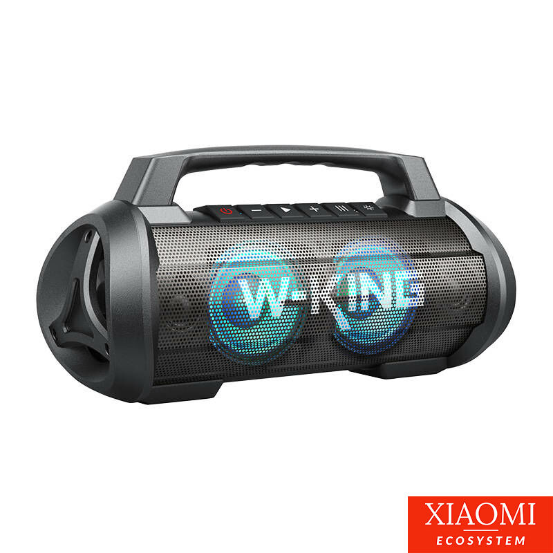 W-KING D10 60W Wireless Bluetooth Hangszóró, fekete