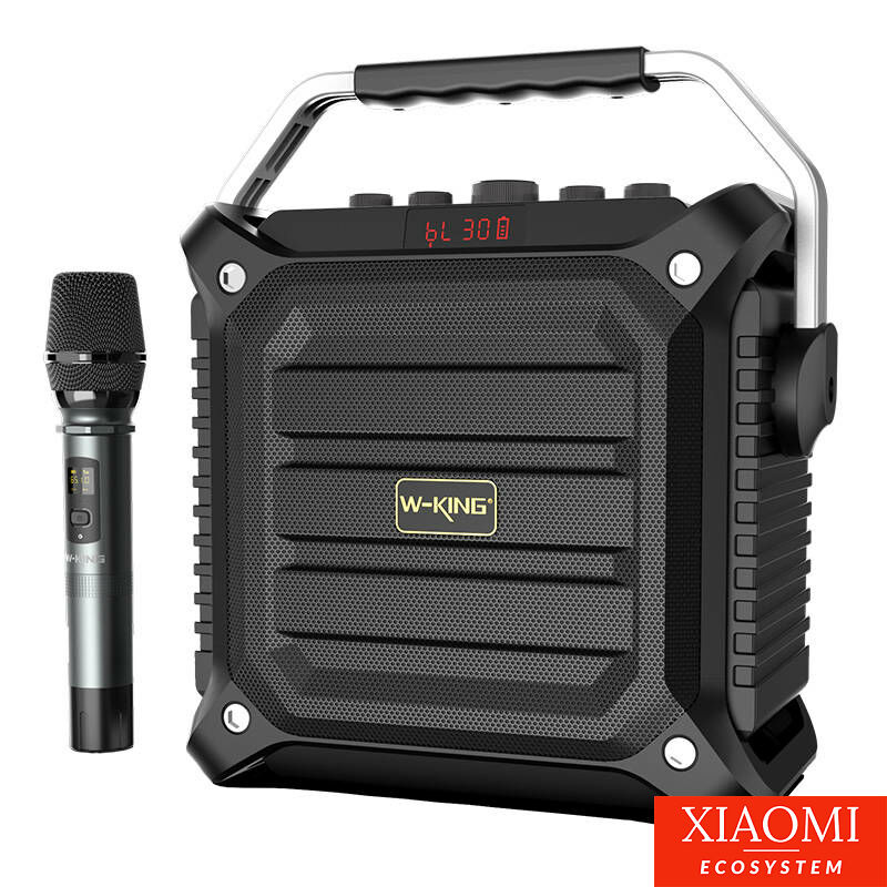 W-KING K3H 100W Vezeték nélküli Bluetooth hangszóró, mikrofon és távirányítóval