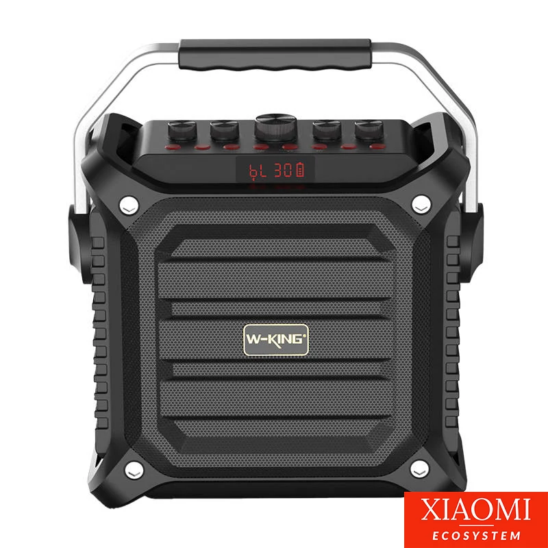 W-KING K3H 100W Vezeték nélküli Bluetooth hangszóró, mikrofon és távirányítóval