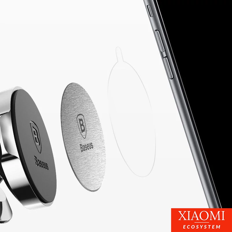 Baseus Iron Suit kit, mágneses telefontartó  - fekete