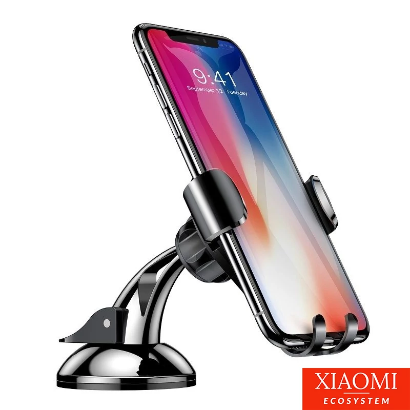 Baseus Osculum Gravity mobiltelefon tartó, fekete, SUYL-XP01