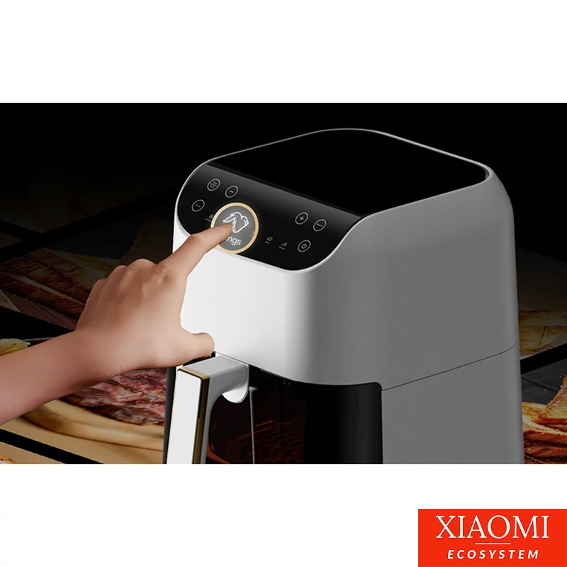 Xiaomi Deerma KZ130W Légfritőz, 1300W, olaj nélküli sütő, 5,5L