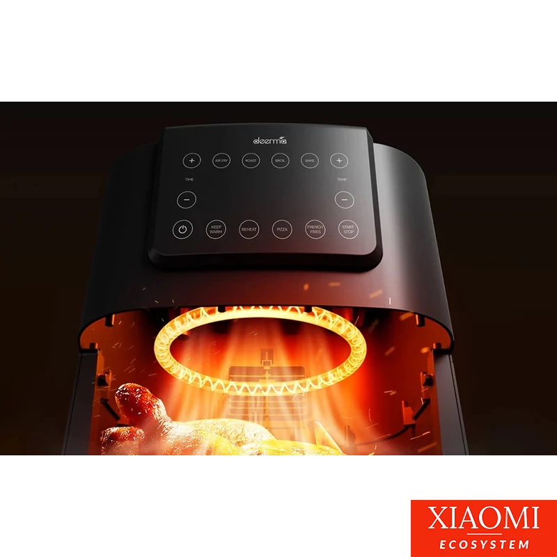 Xiaomi Deerma KZ120W Légfritőz, 1700W, olaj nélküli sütő