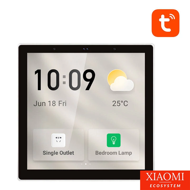 Avatto Okos Control panel T6E Wifi Ble Zigbee Tuya