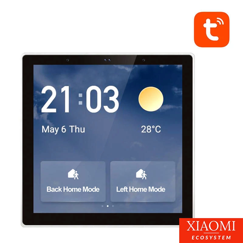 Avatto Okos Control panel T6E Wifi Ble Zigbee Tuya