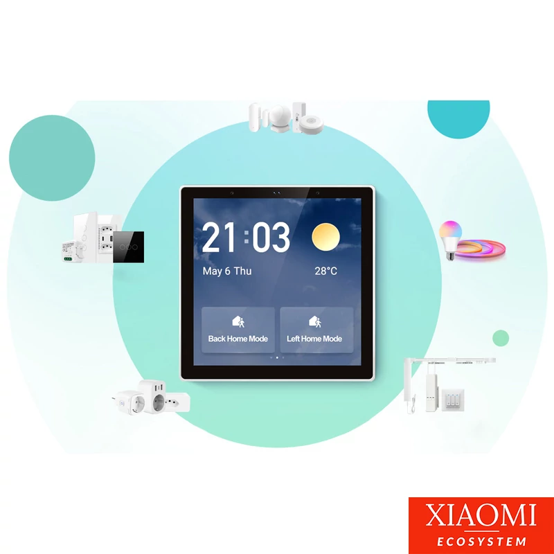 Avatto Okos Control panel T6E Wifi Ble Zigbee Tuya