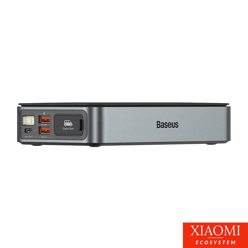 Baseus Super Energy PRO Car Jump Starter, 1600A, USB (fekete)