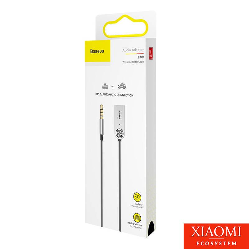 Baseus USB Bluetooth 5.0 audioadapter, AUX (fekete)